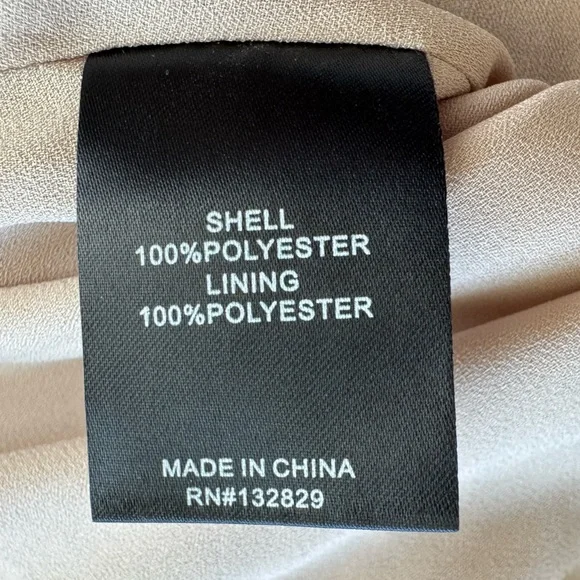 House of Harlow 1960 Striped Mini Dress in Tan and White - Picture 11 of 12